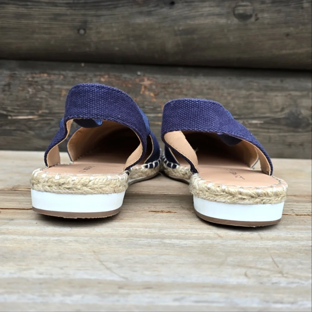 Lucky Brand Rifka Coastal Boho Slingback Espadrille Flats. Women's Size 8M
